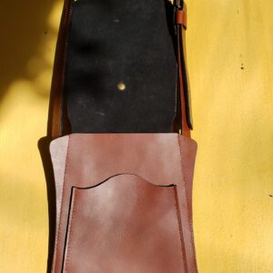 Handmade leather cross bag-BLL06